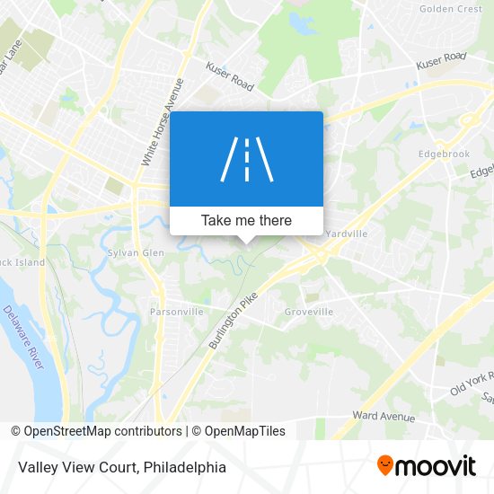 Valley View Court map