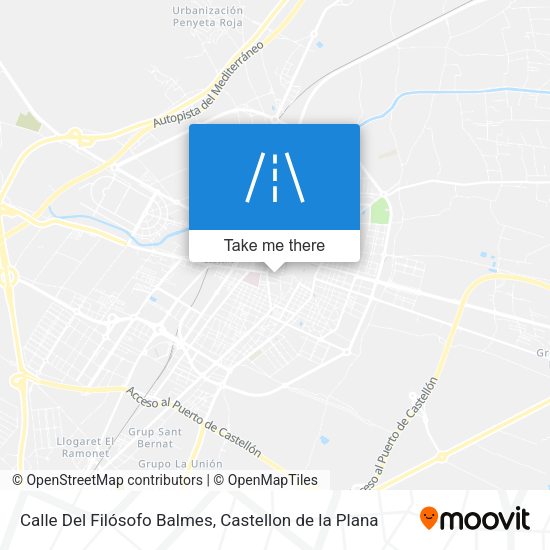 Calle Del Filósofo Balmes map
