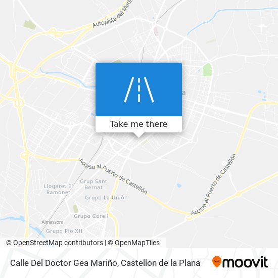 mapa Calle Del Doctor Gea Mariño