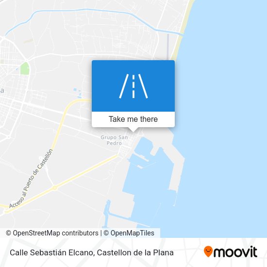 Calle Sebastián Elcano map