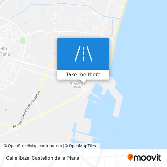 mapa Calle Ibiza