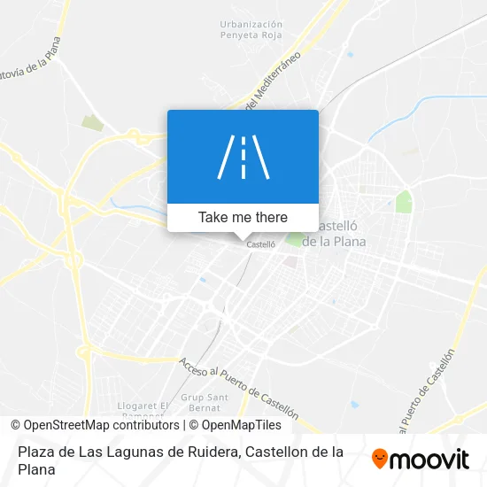 Plaza de Las Lagunas de Ruidera map