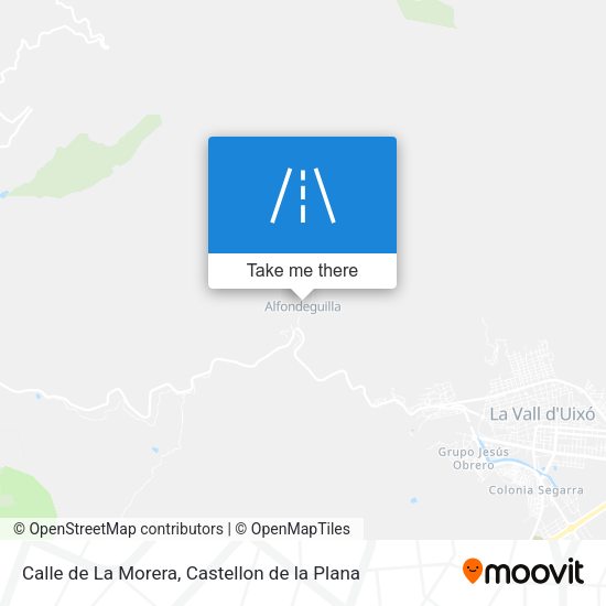 Calle de La Morera map