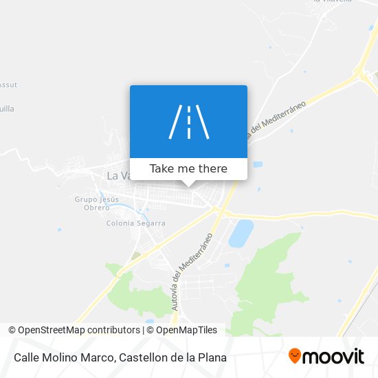 Calle Molino Marco map