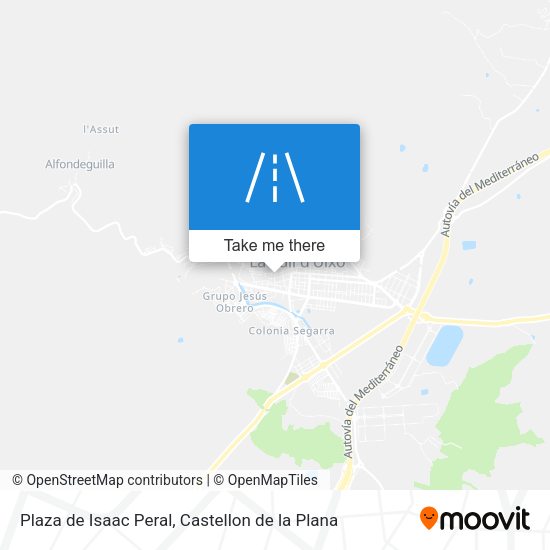Plaza de Isaac Peral map
