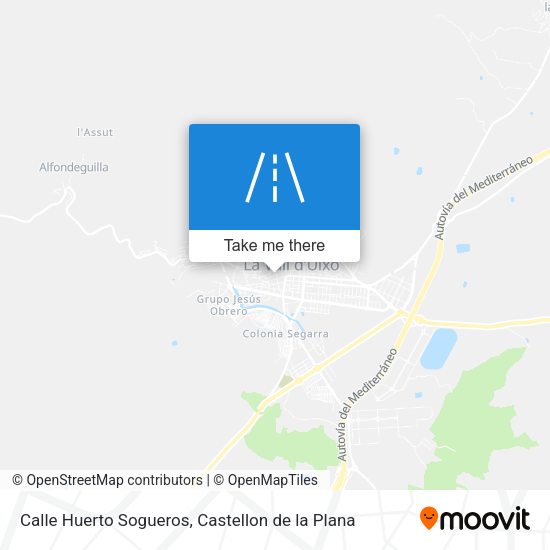 Calle Huerto Sogueros map