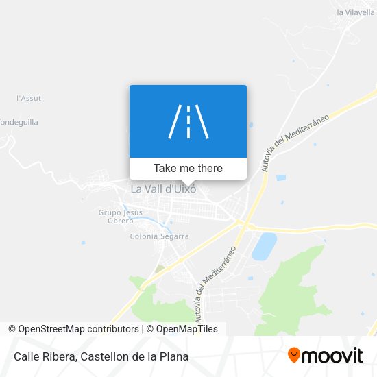 Calle Ribera map