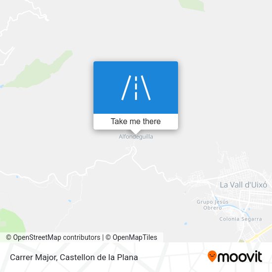 Carrer Major map