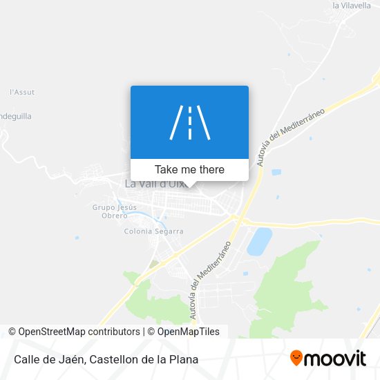 Calle de Jaén map