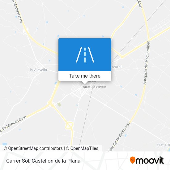 Carrer Sol map