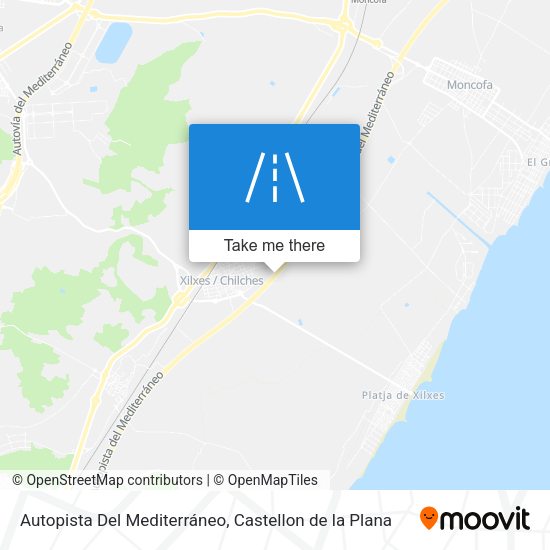 Autopista Del Mediterráneo map