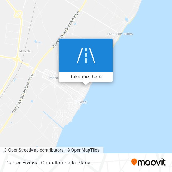 Carrer Eivissa map