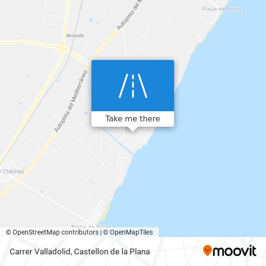 mapa Carrer Valladolid