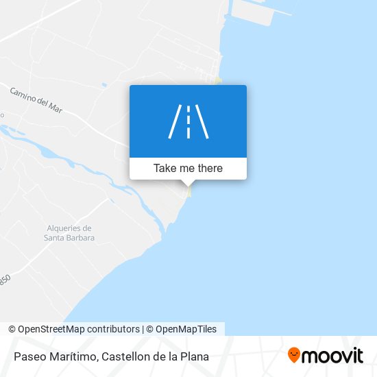 mapa Paseo Marítimo