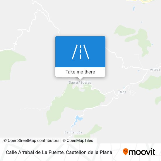 Calle Arrabal de La Fuente map