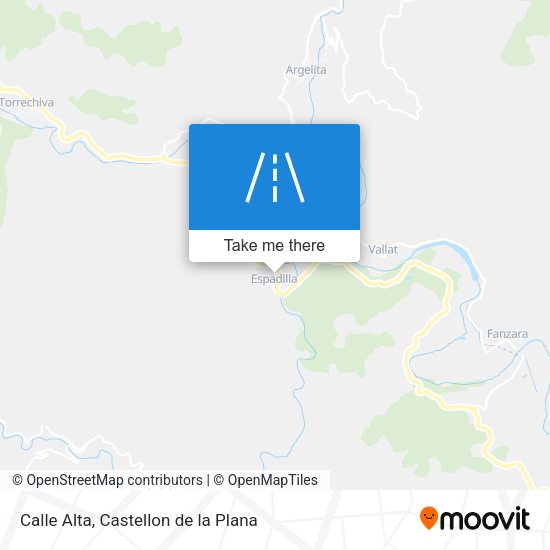 Calle Alta map