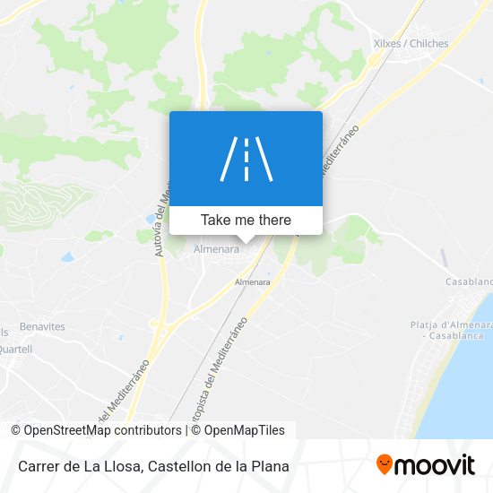 Carrer de La Llosa map