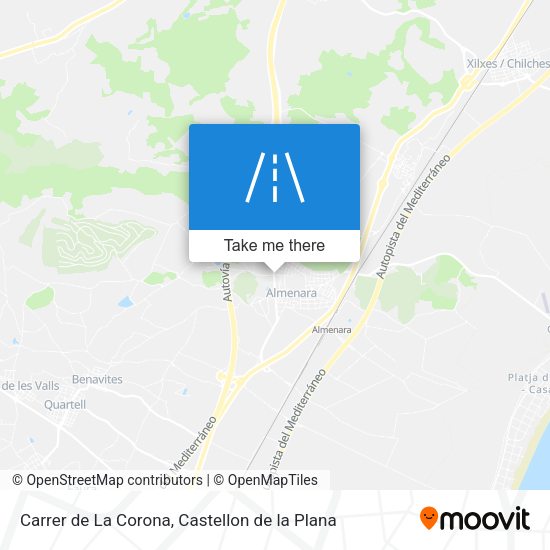 Carrer de La Corona map