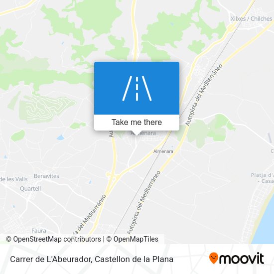 Carrer de L'Abeurador map