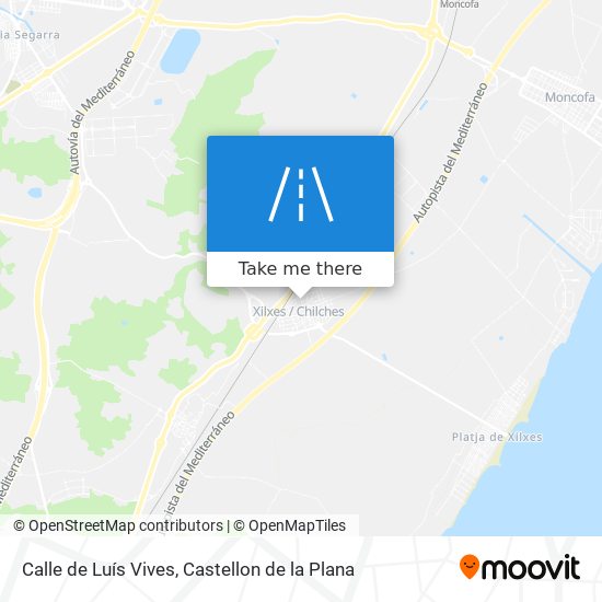 Calle de Luís Vives map