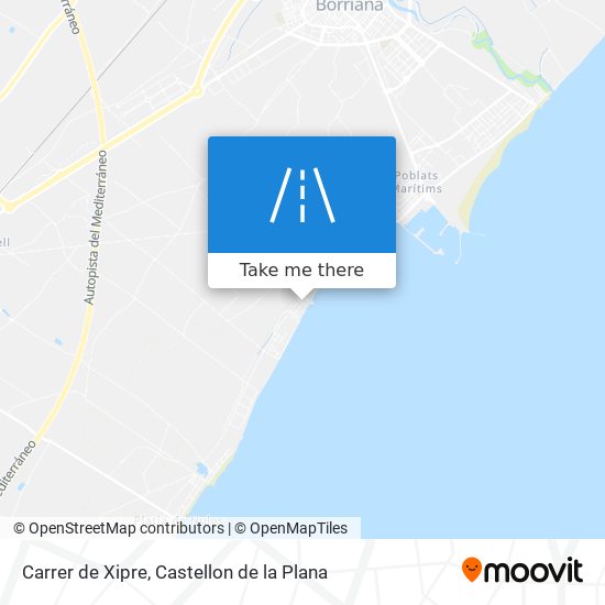 Carrer de Xipre map