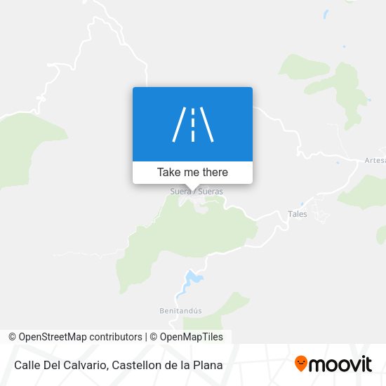 Calle Del Calvario map