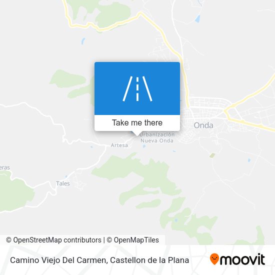 Camino Viejo Del Carmen map