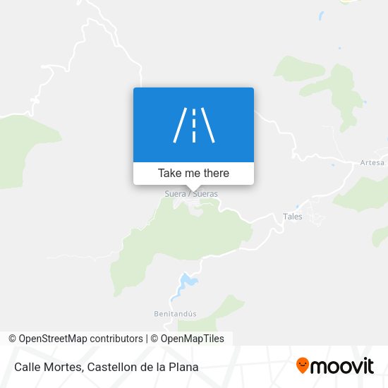 Calle Mortes map