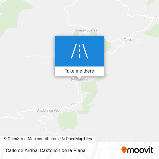 Calle de Arriba map