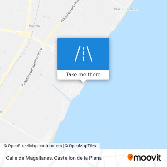 mapa Calle de Magallanes