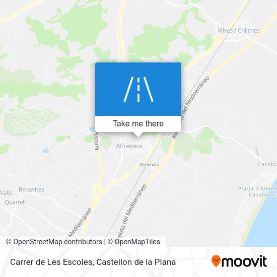 Carrer de Les Escoles map