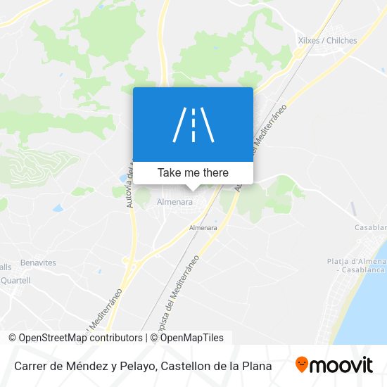 Carrer de Méndez y Pelayo map