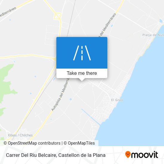 Carrer Del Riu Belcaire map
