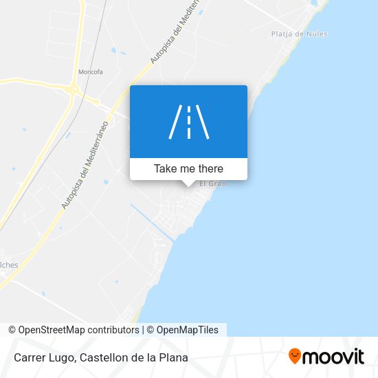 Carrer Lugo map