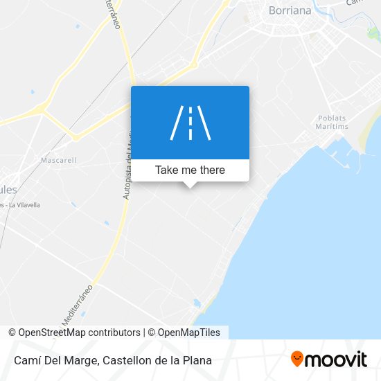 Camí Del Marge map