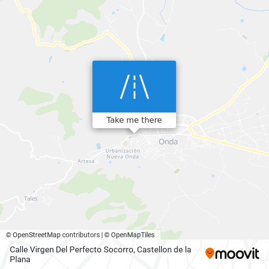 mapa Calle Virgen Del Perfecto Socorro