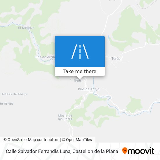 mapa Calle Salvador Ferrandis Luna