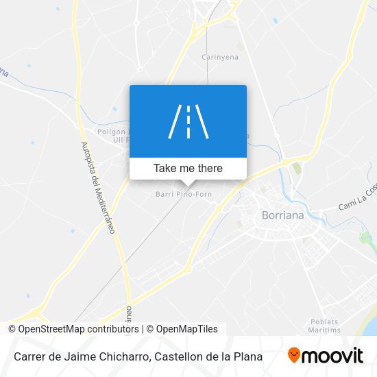 Carrer de Jaime Chicharro map