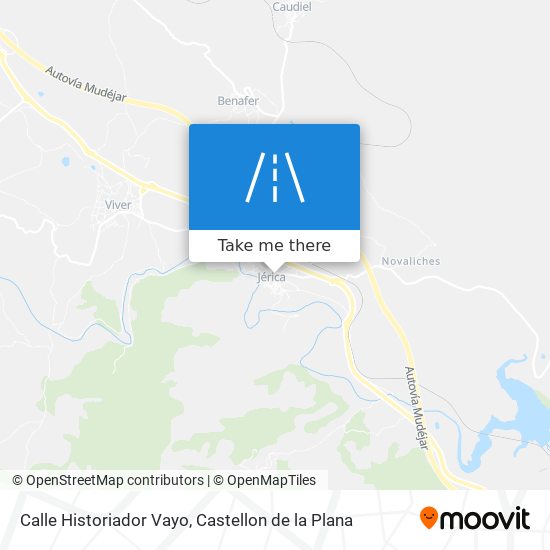 mapa Calle Historiador Vayo