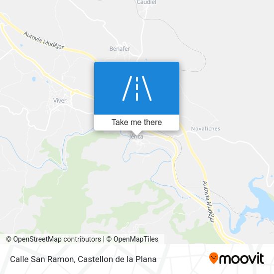 Calle San Ramon map