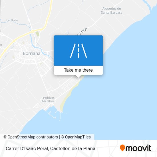 Carrer D'Isaac Peral map