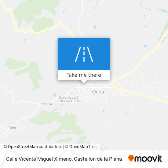 Calle Vicente Miguel Ximeno map