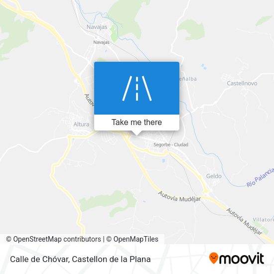 Calle de Chóvar map