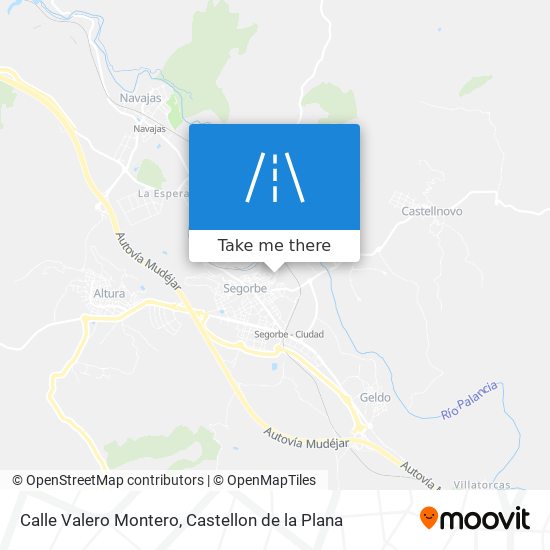 mapa Calle Valero Montero