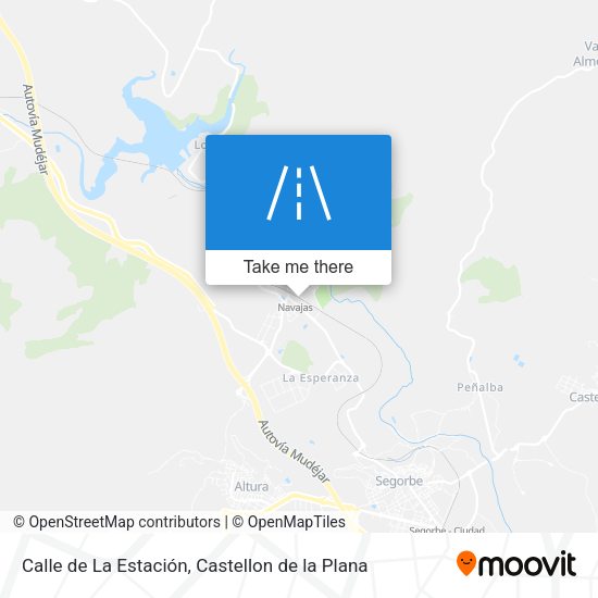Calle de La Estación map