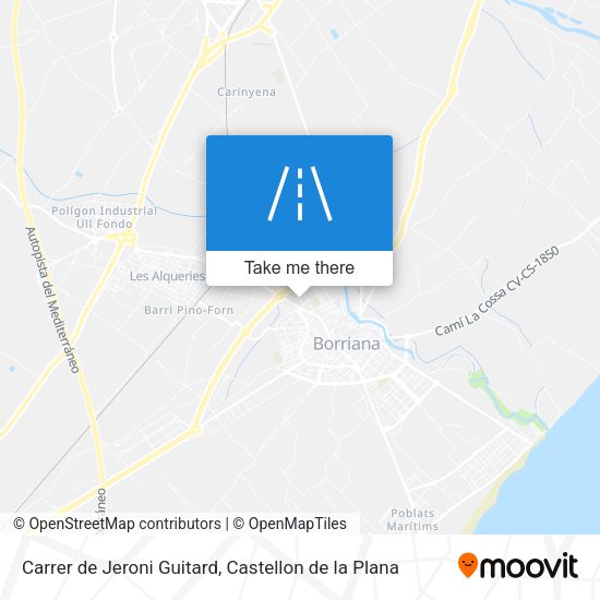 Carrer de Jeroni Guitard map