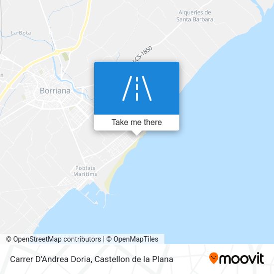 Carrer D'Andrea Doria map
