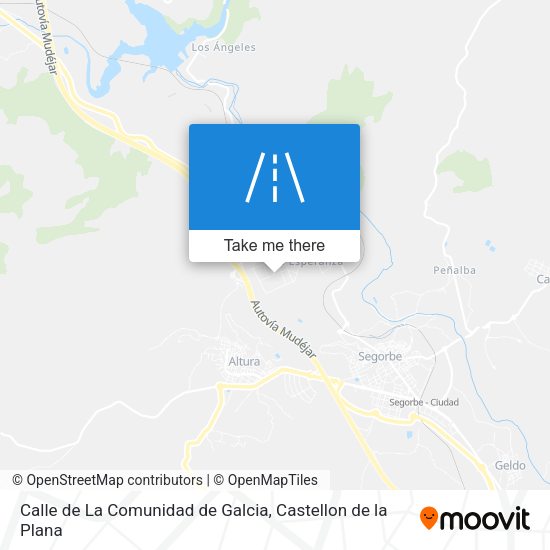 Calle de La Comunidad de Galcia map