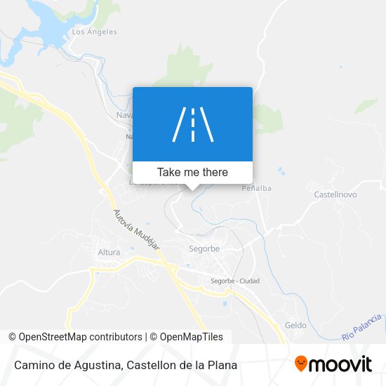 Camino de Agustina map