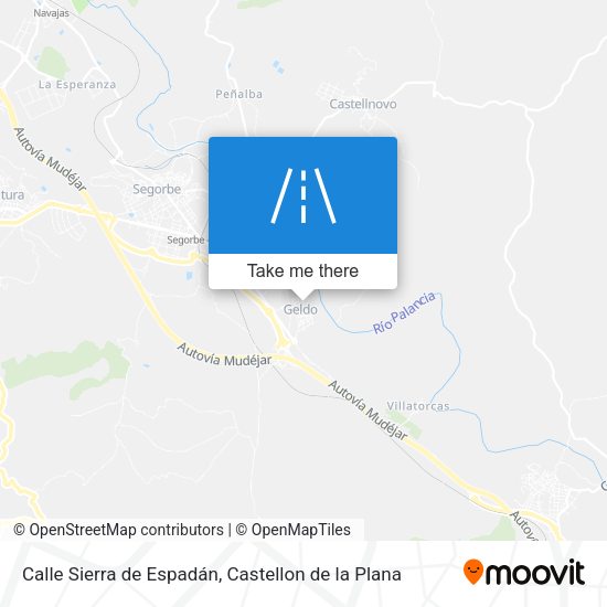 Calle Sierra de Espadán map